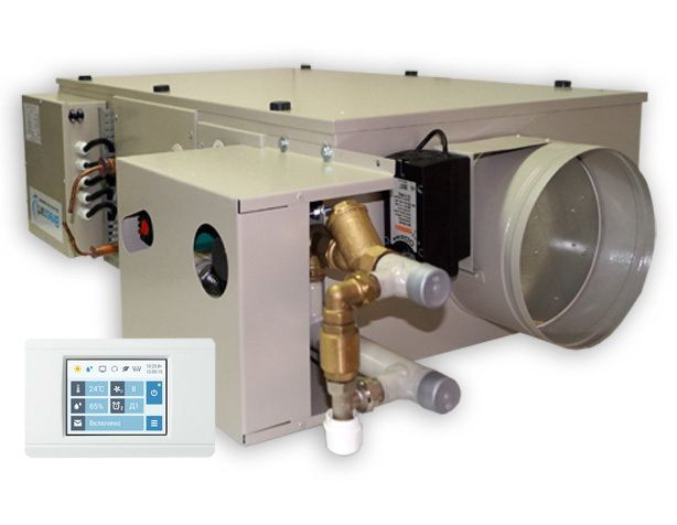 Приточная вентиляционная установка Бризарт 1000 Aqua Pool Mix