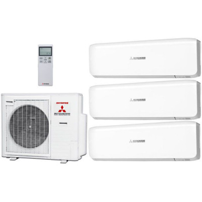 Комплект мульти-сплит-системы Mitsubishi Heavy Industries SCM71ZS-W / SRK35ZS-W + SRK20ZS-Wx2