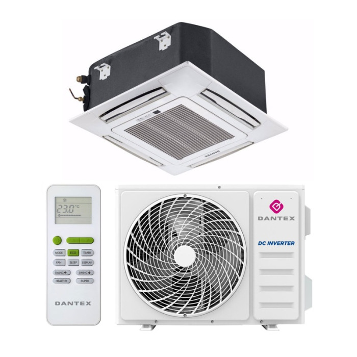 Сплит-система кассетного типа Dantex RKD-18UHTNI / RKD-18HTNIE-W
