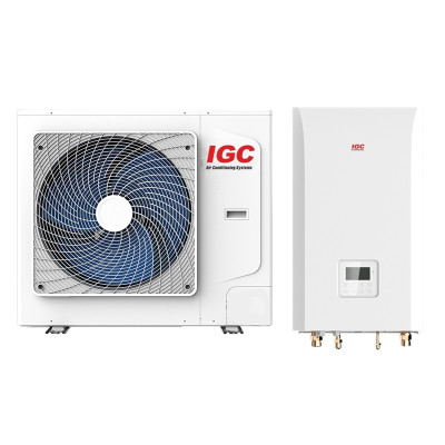 Комплект (тепловой насос и гидромодуль) промышленной системы кондиционирования IGC IHPO-ST14RH / IHPI-ST14H