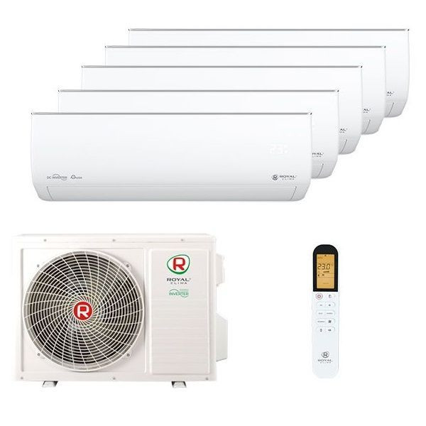 Комплект мульти-сплит-системы Royal Clima 5TFM-42HN / RCI-GLF07HNx3 + RCI-GLF09HNx2