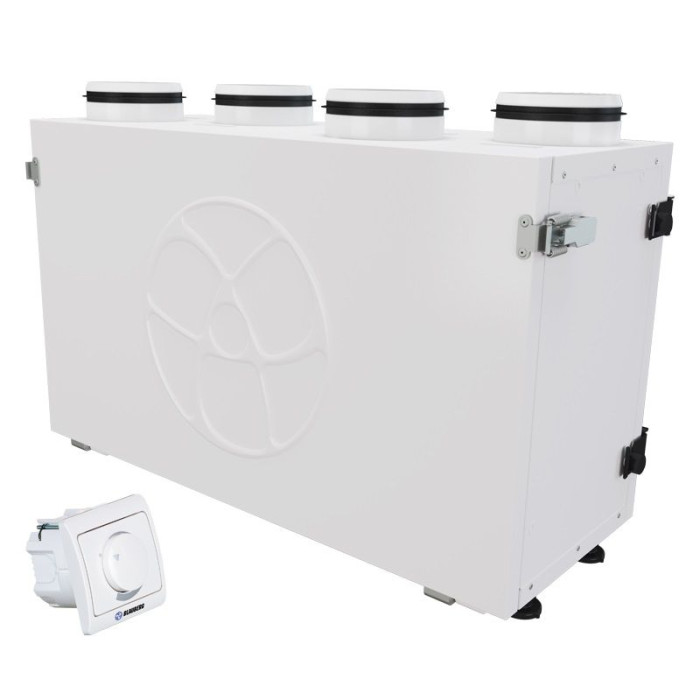 Приточно-вытяжная вентиляционная установка Blauberg KOMFORT Ultra EC S2 300-H S14