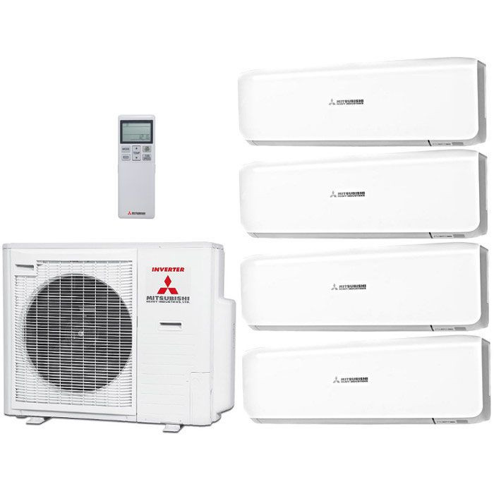 Комплект мульти-сплит-системы Mitsubishi Heavy Industries SCM80ZS-W / SRK20ZS-Wx4