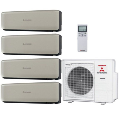 Комплект мульти-сплит-системы Mitsubishi Heavy Industries SCM80ZS-W / SRK25ZS-WTx4
