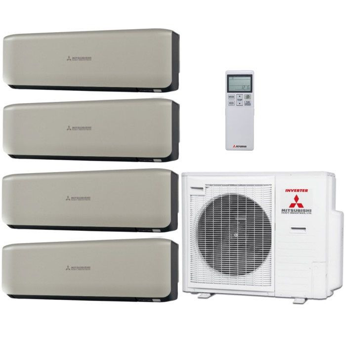 Комплект мульти-сплит-системы Mitsubishi Heavy Industries SCM80ZS-W / SRK25ZS-WTx4