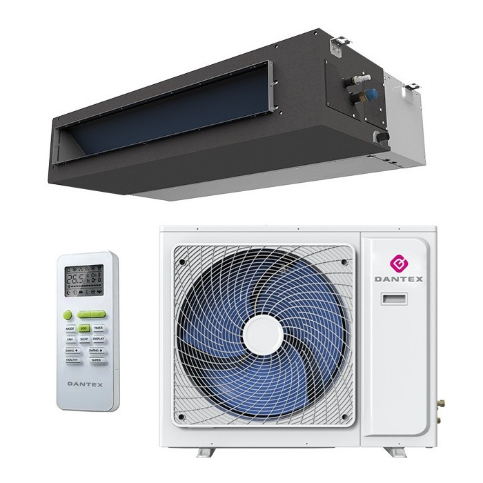 Полупромышленная сплит-система канального типа Dantex RKD-36BHANI / RKD-36HANIE-W
