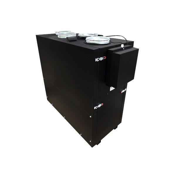 Приточно-вытяжная вентиляционная установка Turkov ZENIT HECO V 350 E (Steel)