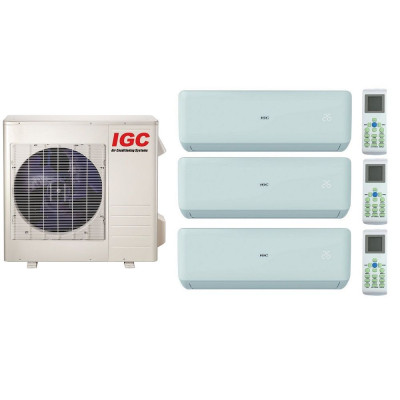 Комплект мульти-сплит-системы IGC RAM3-X21URH / RAK-X07RHx3
