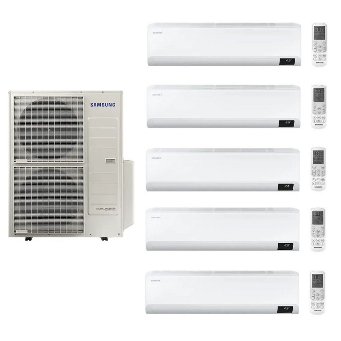 Комплект мульти-сплит-системы Samsung AJ140TXJ5KH/EA / AJ025TNTDKH/EAx5