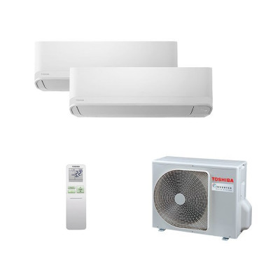 Комплект мульти-сплит-системы Toshiba RAS-2M14G3AVG-E / RAS-B07CKVG-EEx2