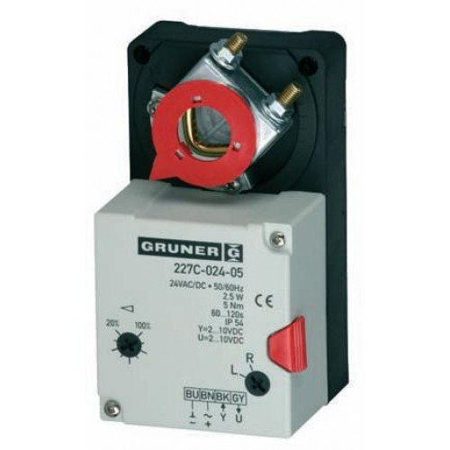 Электропривод системы вентиляции Gruner 227-024-05