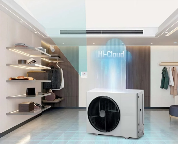 Наружный блок мультизональной промышленной VRF-системы Hisense AVW-54HJDH2H1