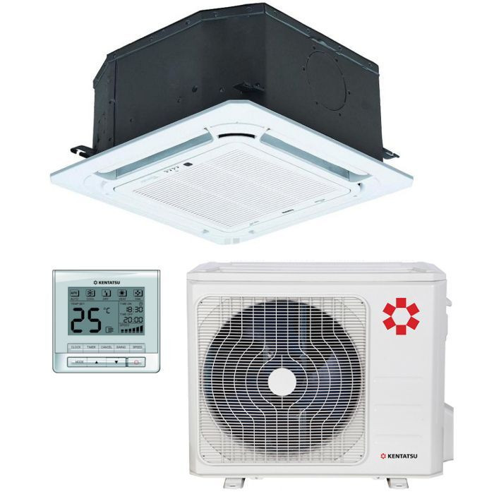 Сплит-система кассетного типа Kentatsu KSZTA35HFAN1 / KSUTA35HFAN1 с зимним комплектом (-40)