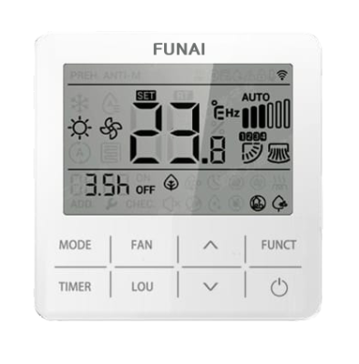 Проводной пульт управления для сплит-систем EMPEROR и мульти-сплит систем ORIGAMI RWH-01