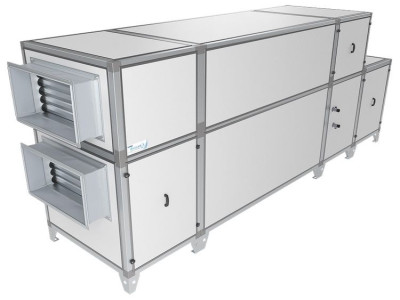 Приточно-вытяжная вентиляционная установка Breezart 16000-C Aqua RP F PB