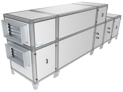 Приточно-вытяжная вентиляционная установка Breezart 16000-C Aqua RP W PB
