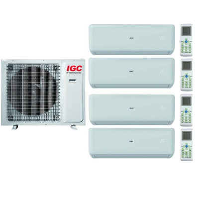 Комплект мульти-сплит-системы IGC RAM4-X36URH / RAK-X07RHx4