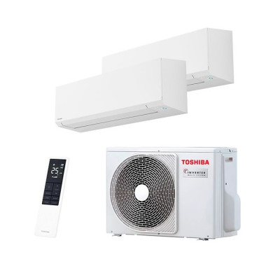 Комплект мульти-сплит-системы Toshiba RAS-2M18G3AVG-E / RAS-B10G3KVSG-Ex2