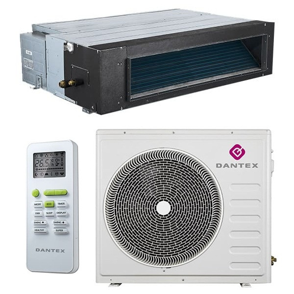 Полупромышленная сплит-система канального типа Dantex RK-36BHT2N / RK-36HT2NE-W