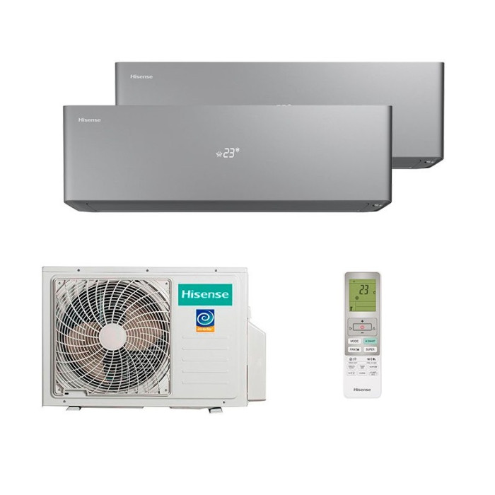Комплект мульти-сплит-системы Hisense AMW2-18U4RXC / AS-10UW4RXVQH00AG(B)x2