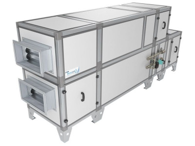 Приточно-вытяжная вентиляционная установка Breezart 3700-C Aqua RP PB