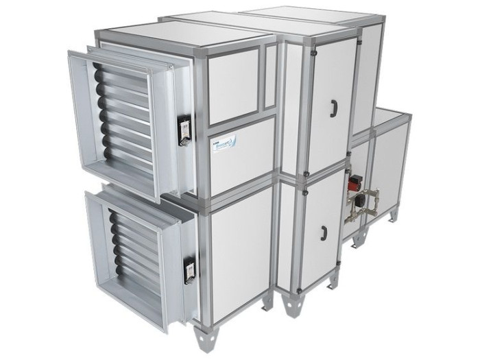 Приточно-вытяжная вентиляционная установка Breezart 8000-C Aqua RR