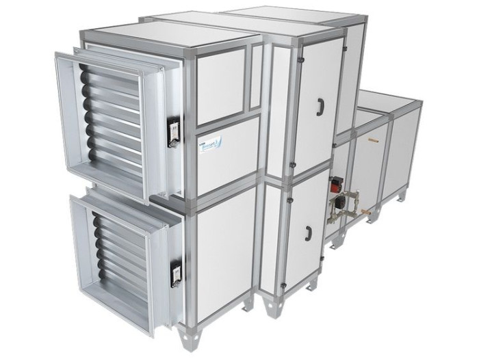 Приточно-вытяжная вентиляционная установка Breezart 8000-C Aqua RR F