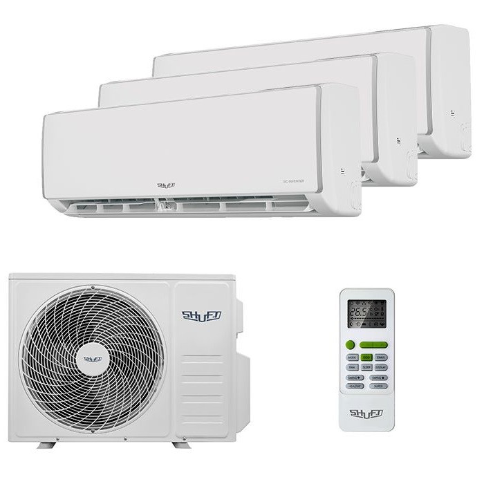 Комплект мульти-сплит-системы Shuft SFMO/I-21 FMI-3/N8 / SFMS/I-07 HB FMI/N8x3