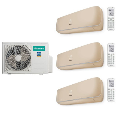 Комплект мульти-сплит-системы Hisense AMW3-24U4RJC LP / AMS-09UW4RVETG00(С)x3