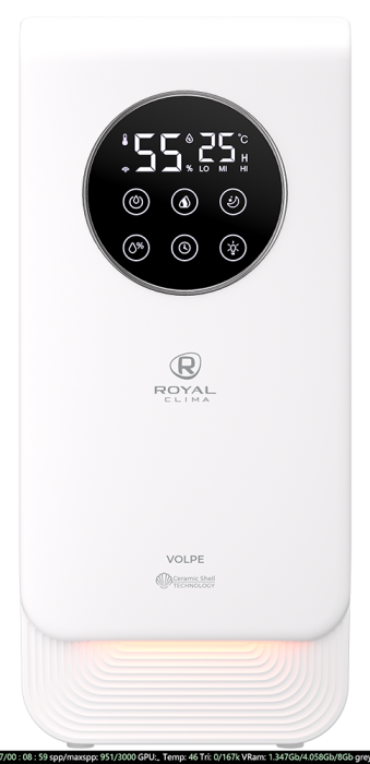 Ультразвуковой увлажнитель серии VOLPE RUH-VP500/6.5E-BL