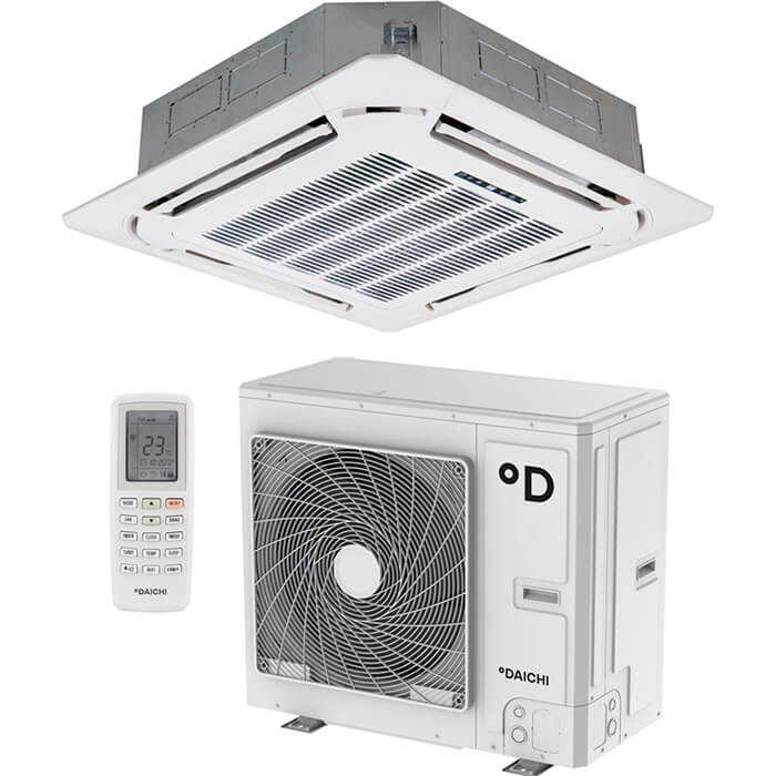 Сплит-система кассетного типа Daichi DATA140ALCS1 / DFTA140ALS1 с зимним комплектом (-40)