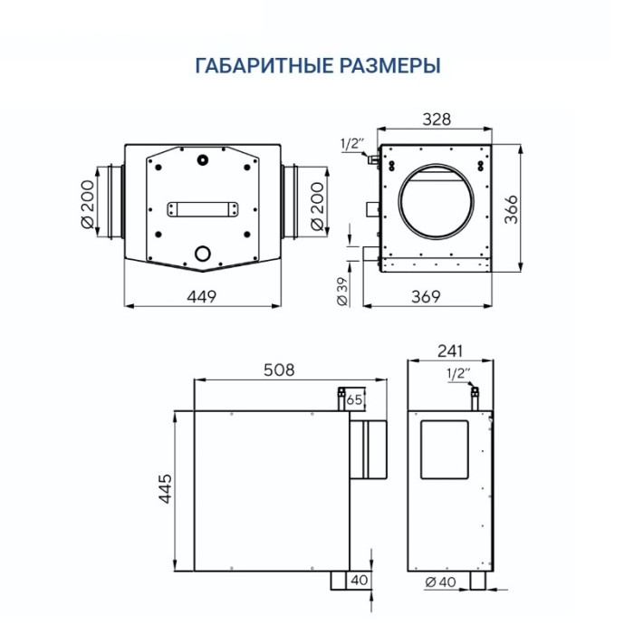 Увлажнитель воздуха Turkov HumiBox 600