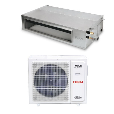 Полупромышленная сплит-система канального типа Funai LAC-DR105HP.D01