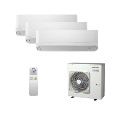 Комплект мульти-сплит-системы Toshiba RAS-3M26G3AVG-E / RAS-B10CKVG-EEx3