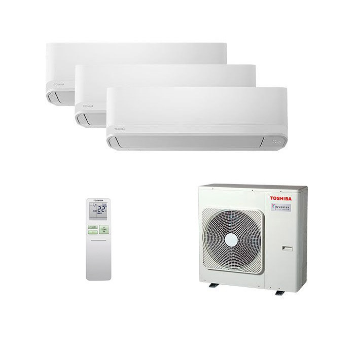 Комплект мульти-сплит-системы Toshiba RAS-3M26G3AVG-E / RAS-B10CKVG-EEx3