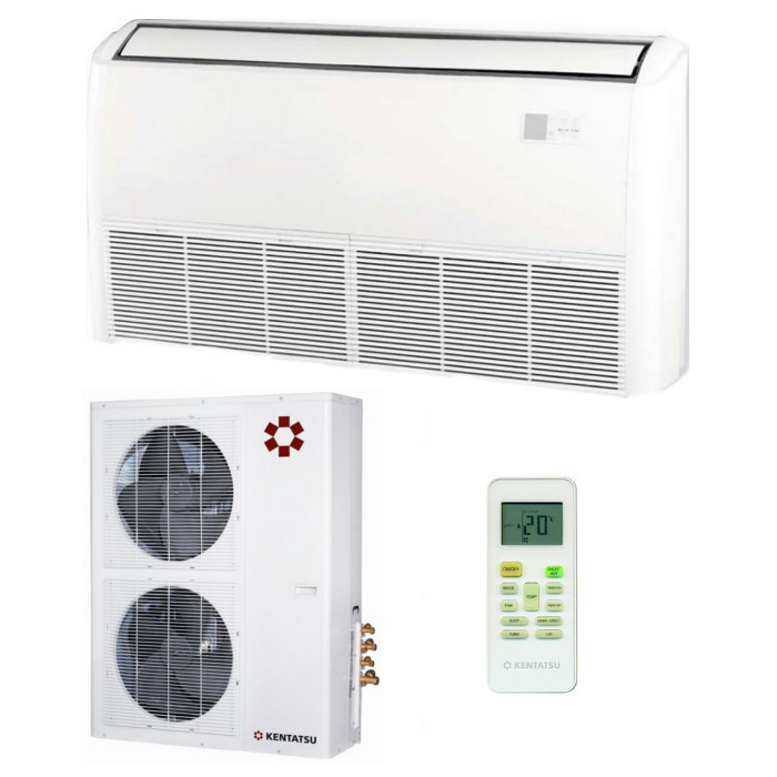 Сплит-система напольно-потолочного типа Kentatsu KSHF140HFAN3 / KSUT140HFAN3 с зимним комплектом (-40)