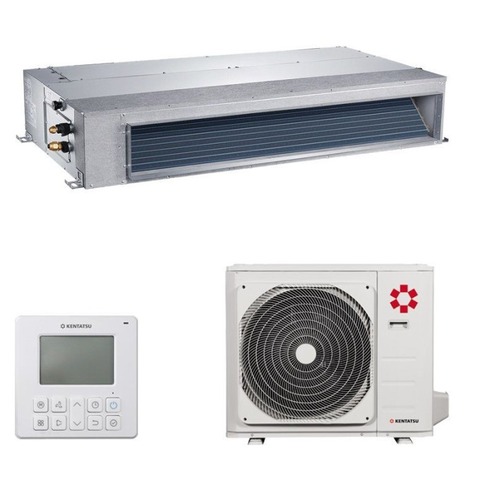 Полупромышленная сплит-система канального типа Kentatsu KSKR105HFAN3R / KSUR105HFAN3L