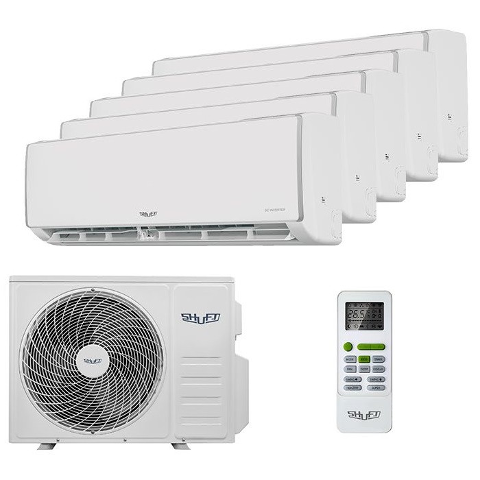Комплект мульти-сплит-системы Shuft SFMO/I-42 FMI-5/N8 / SFMS/I-09 HB FMI/N8x5