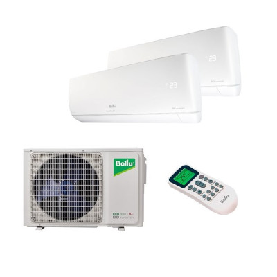 Комплект мульти-сплит-системы Ballu BA2OI-FM/out-14HN8/EU / BSUI-FM/in-07HN8/EUx2