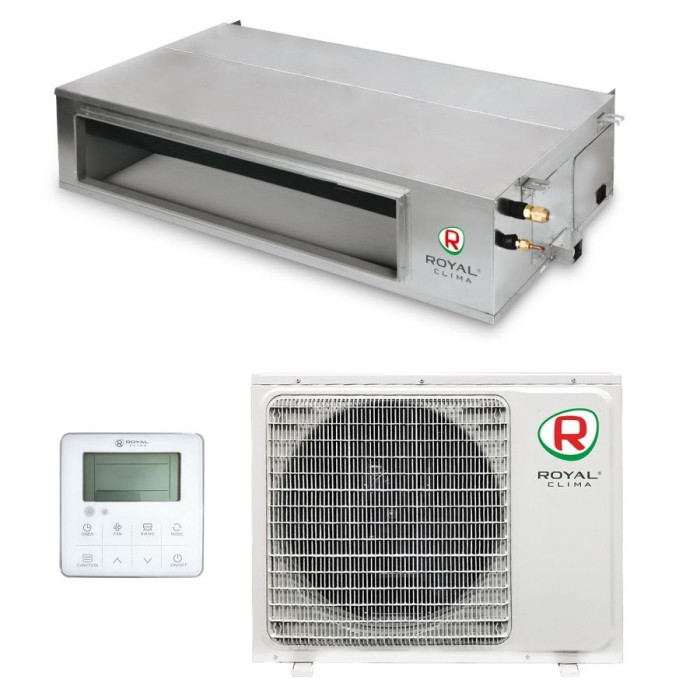 Полупромышленная сплит-система канального типа Royal Clima CO-D 24HNXA / CO-E 24HNXA