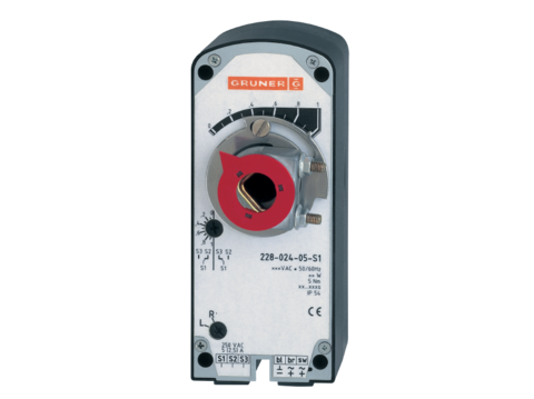 Электропривод системы вентиляции Gruner 341-230D-03-S2