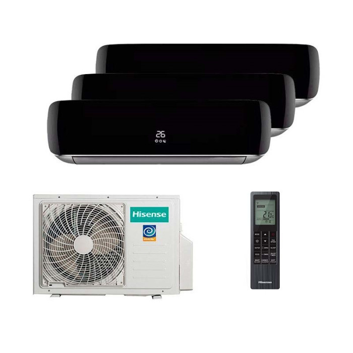 Комплект мульти-сплит-системы Hisense AMW3-24U4RJC / AMS-12UW4RVETG00(B) + AMS-09UW4RVETG00(B)x2
