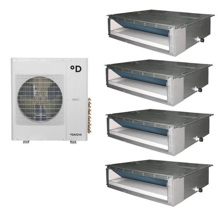 Комплект мульти-сплит-системы Daichi DF100A4MS1R1 / DA25AMMS1Rx4