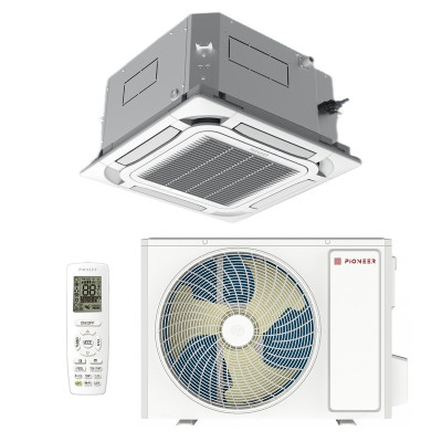 Сплит-система кассетного типа Pioneer KFCI24GV / KONI24GV с зимним комплектом (-30)