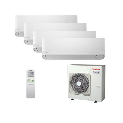 Комплект мульти-сплит-системы Toshiba RAS-4M27G3AVG-E / RAS-B05CKVG-EEx2 + RAS-B07CKVG-EEx2