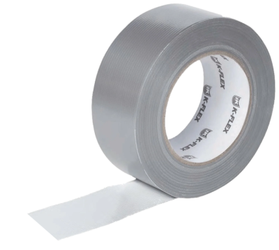 Лента ТПЛ серая 48мм 50м DUCT 1604H silver K-FLEX 85NDAL48050164S
