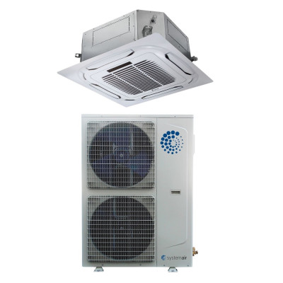 Сплит-система кассетного типа Systemair SYSPLIT CASSETTE 48 EVO HP R