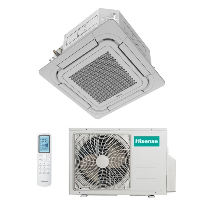 Сплит-система кассетного типа Hisense ACT-24UR4RJC8 / AUW-24U4RJ7 Wi-Fi