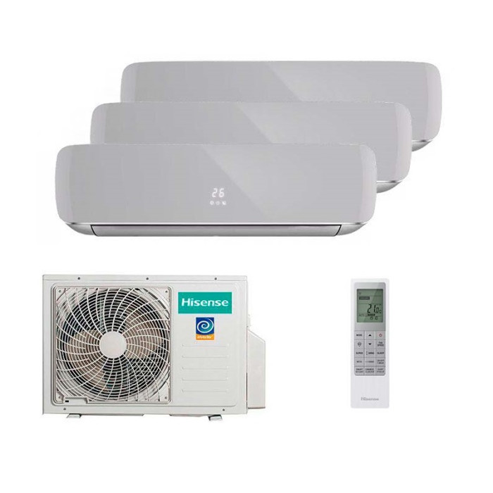 Комплект мульти-сплит-системы Hisense AMW3-24U4RJC / AMS-12UW4RVETG00(S) + AMS-09UW4RVETG00(S)x2