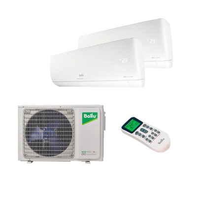 Комплект мульти-сплит-системы Ballu BA2OI-FM/out-18HN8/EU / BSUI-FM/in-09HN8/EU + BSUI-FM/in-12HN8/EU